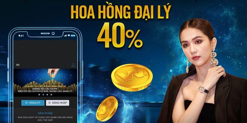 Đại lý của thương hiệu có thể nhận mức hoa hồng từ 40 đến 60%